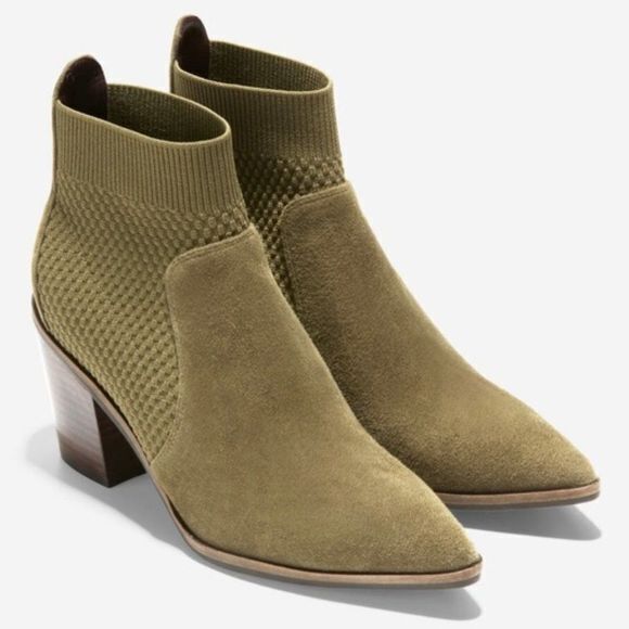 NEW‎ Cole Haan Maggie Bootie Ankle water resistant - Picture 1 of 6